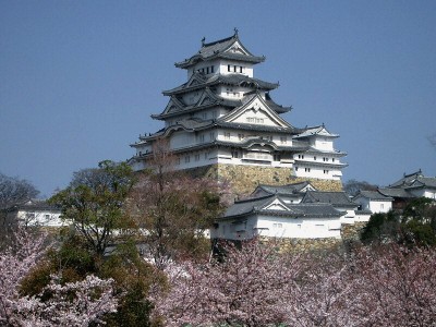 Castle Himeji in Japan Japan cherry blossom
