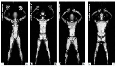 TSA Body Scanner Images
