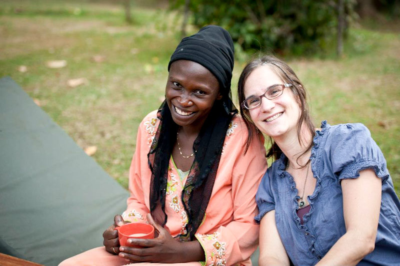 One by One, a local NGO founded by Heidi Breeze-Harris (right) to fight fistula, a birthing injury that is devastating if it goes untreated. (Photo courtesy Seattle International Foundation)