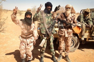 Tuareg people spread across five nations in the central Sahara have long sought independence. But last January rebels in Northen Mali began a movement for succession. (Photo via <a href="http://www.magharebia.com/cocoon/awi/xhtml1/en_GB/homepage/"> magharebia.com</a>)