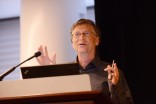 Bill Gates announces the release of the largest database of global health data ever compiled on Tuesday. (Photo by David Wentworth )