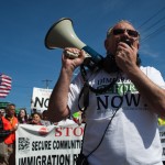 May Day marchers turn out in force to sway immigration reform