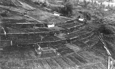 Construction of the Danny Woo Garden in 1975. (Photo courtesy InterIm CDA)