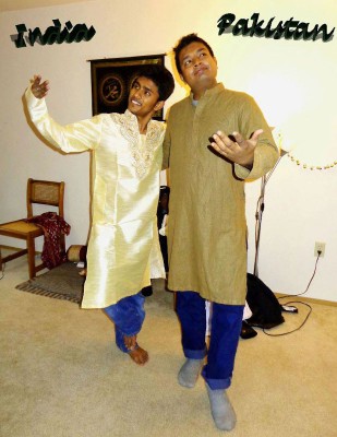 Sumit Karn (left) and Adnan Syed (right) in their  shared apartment. (Photo courtesy Sumit Karn)