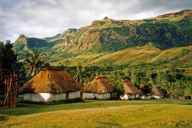 The village of Navala in the Nausori Highlands of Fiji's biggest island, Viti Levu. (Photo from Wikipedia)