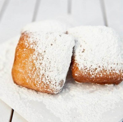 The mouth-watering hot beignets from Where Ya At Matt. Photo via Facebook.