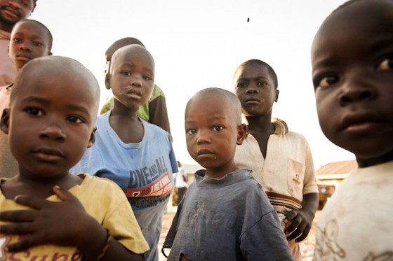 Children who live on Rusinga Island in western Kenya. (Photo by Jason Koenig)