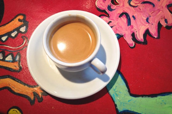Cuban espresso at El Diablo Coffee Company in Queen Anne. (Photo by Brett Konen)