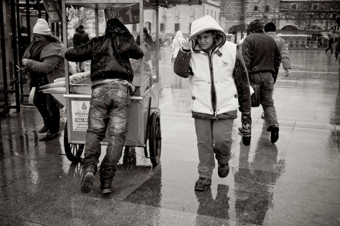 A rainy day in Istanbul (Photo by Thomas Leuthard)
