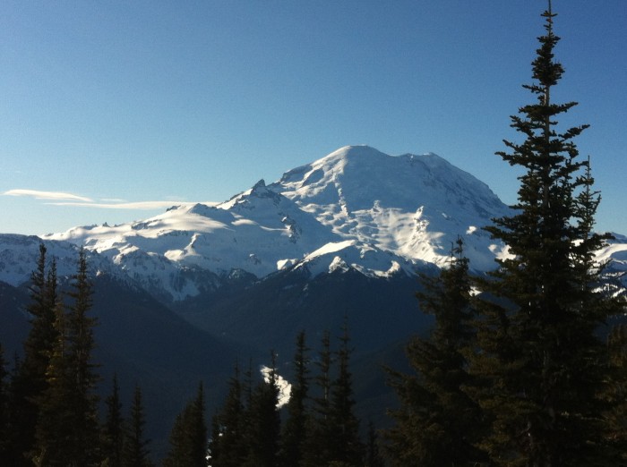 Mount Rainier.