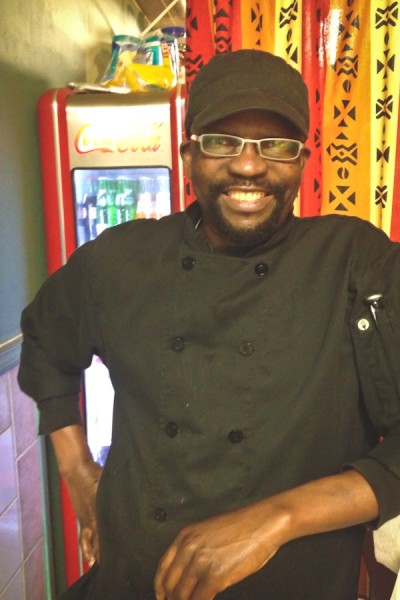 Mamadou, chef and owner at La Teranga. (Photo by Reagan Jackson)