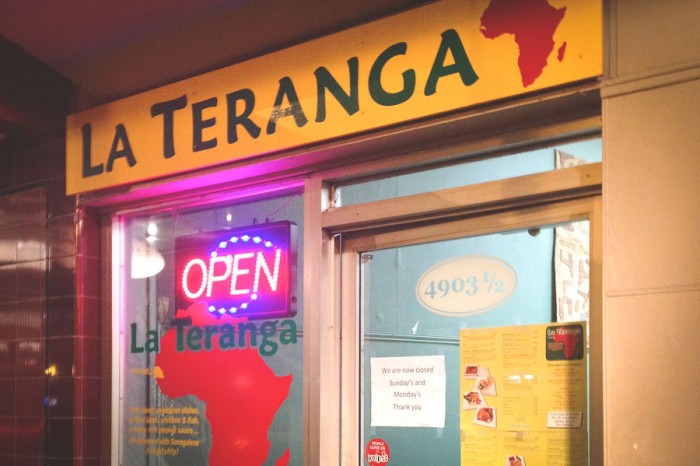 La Teranga Senegalese restaurant in Columbia City. (Photo by Reagan Jackson