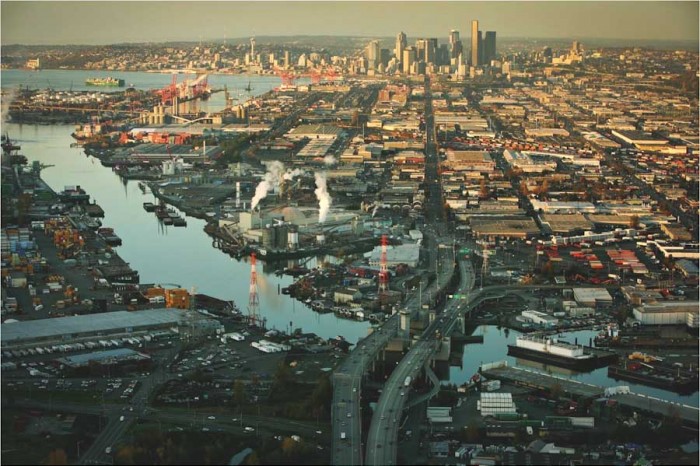 In heavily populated areas like the Duwamish River Superfund site in South Seattle restoring the natural environment also means making a positive impact on the communities that live in the area. (Photo by Paul Joseph Brown)