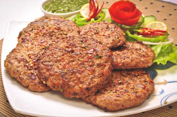 Chapli Kebab — a meat patty specialty of Punjab, and Pashto areas of Afghanistan and Pakistan. (Photo from Shutterstock)