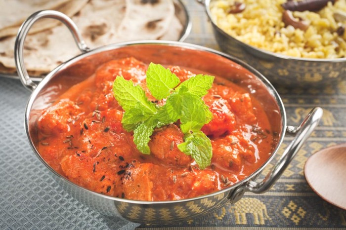 Chicken Tikka Masala — delicious, but not actually Indian. (Photo from Shutterstock)