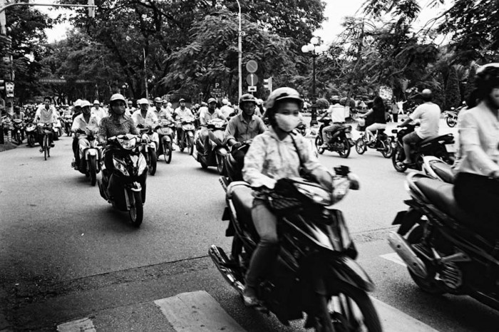 Scooters in Haiphong, Vietnam, Seattle's 20th sister city. (Photo from Flickr by<a href="https://www.flickr.com/photos/hramirez/"> HRamirez</a>)
