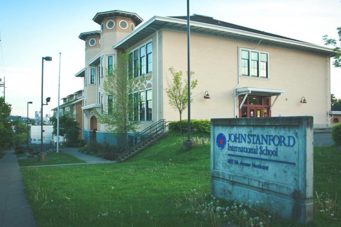 The John Stanford International School opened in 2000, and offers Japanese and Spanish language immersion. (Photo by Annaliese Davis)