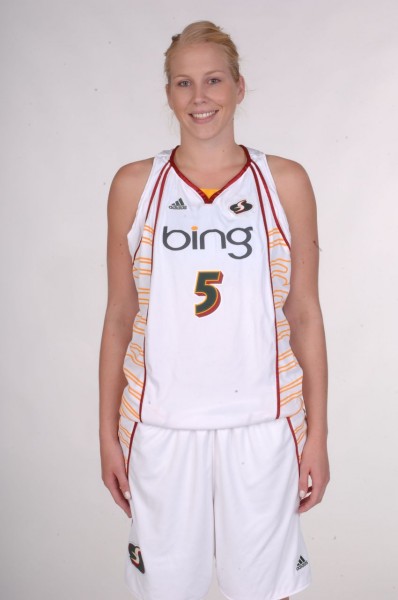 Abby Bishop (Photo courtesy of the Seattle Storm)