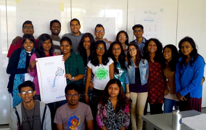 Photo thanks to Luis Ortega Ortega at a workshop with students from India, Bangladesh, Sri Lanka and Nepal.