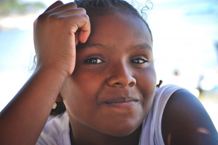 An Afro-Mexican girl from Guerrero. (Photo by Alejandro Linares Garcia