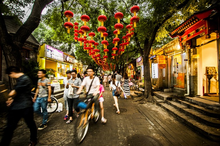 Nanluoguxiang Street on a summer day, near my hutong block in Old Beijing. (Photo © Tdmartin | Dreamstime.com - Beijing Hutong Photo)