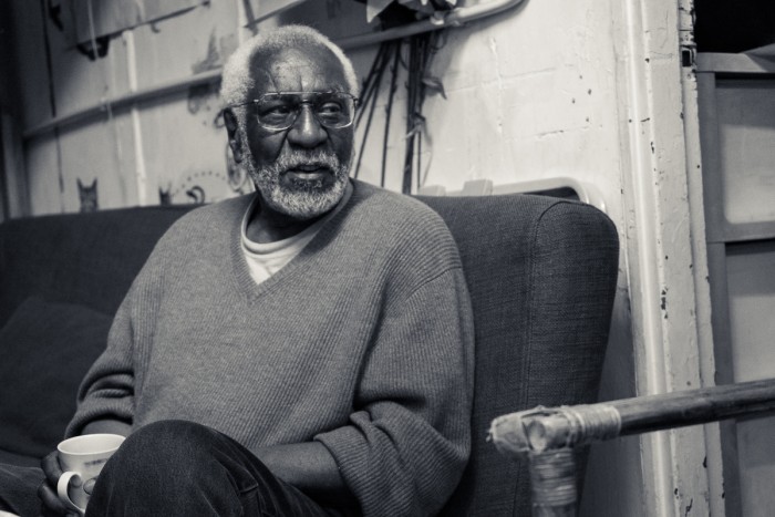 Former Black Panther Party leader flew to Hong Kong early this month to give testament to Black liberation movements in prison system. (Photo by Chong Kai Xiong)