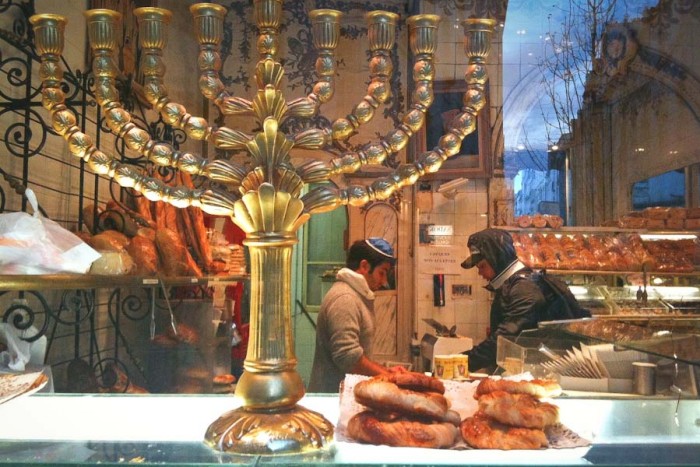 A Kosher bakery in Paris. France has the third largest population of Jews, after the U.S. and Israel, but following recent attacks, many are considering a new home. (Photo from Flickr by Donald Jenkins)