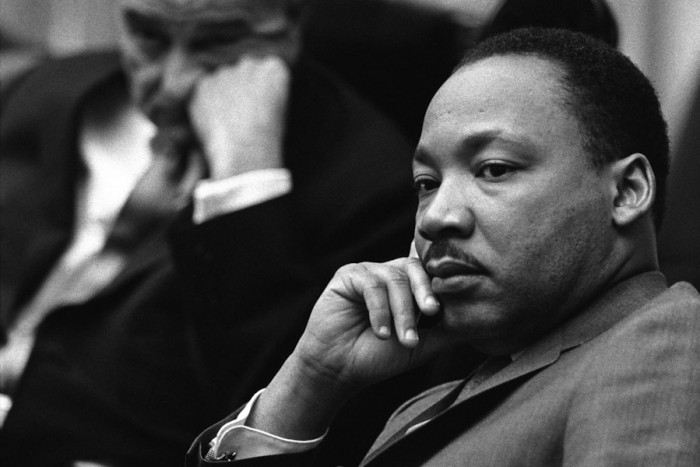 Black History Month events and curricula are mostly oriented toward iconic figures of the American Civil Rights Movement like Martin Luther King, Jr., rather than African history. (Photo by Yoichi R. Okamoto, White House Press Office)