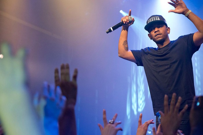 Kendrick Lamar performing in 2013. (Photo by Merlijn Hoek via Wikipedia)
