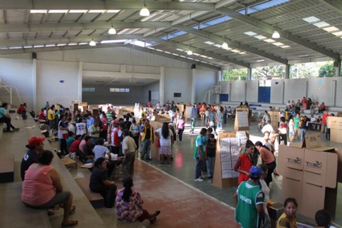 Electoral observers in El Salvador witnessed a largely fair and accessible election and voting process on March 2. (Photo courtesy of CISPES Delegation).