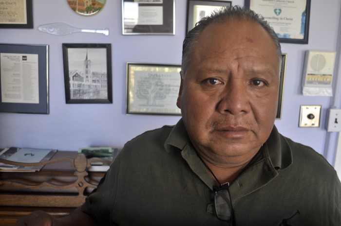 Estanislao Mendoza Chocolate is the father of Miguel Ángel Mendoza Zacarías, a 33-year-old student at the teaching college in Ayotzinapa who has been missing since September. 