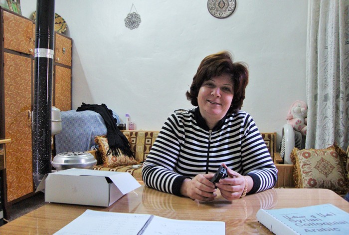 The author's Arabic tutor in Damascus in 2009. (Photo by Deric Gruen)