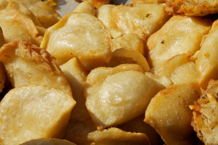 Pierogis — Eastern European style boiled dumplings filled with anything your heart desired. (Photo from Flickr by Joey Lax-Salinas)