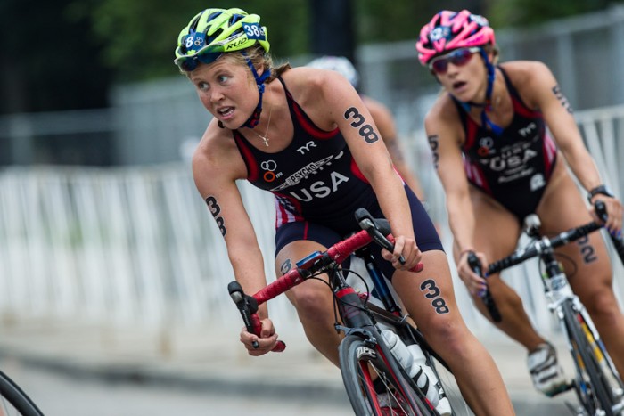 Seattle native Chelsea Burns is in Toronto to compete in the triathalon at the Pan-American Games. (Photo courtesy of Paul Phillips / Competitive Image)