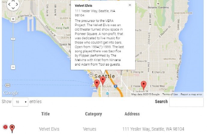Screenshot of the Ghosts of Seattle Past whose end product will be hand-drawn maps and an atlas.