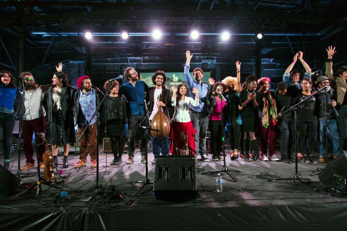 Twenty four musicians will collaborate at a variety of events in Seattle from Nov. 2 to 7 for the OneBeat Festival. (Photo courtesy of Found Sound Nation)