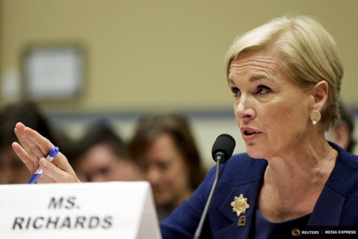 Planned Parenthood Federation president Cecile Richards testifies before the House Committee on Oversight and Government Reform on Capitol Hill last week. (Photo by REUTERS / Gary Cameron)