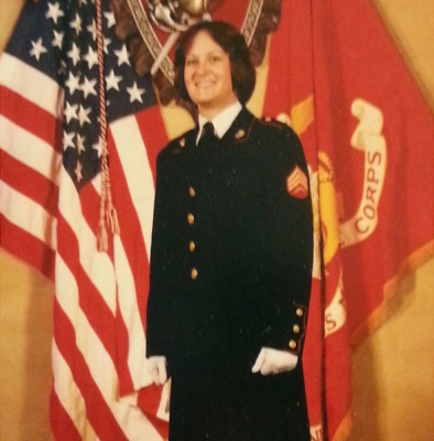Sgt. Julia Sheriden during her active duty in the United States Marine Corps. (Photo courtesy of Julia Sheriden)