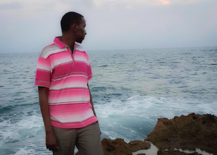 At Jazeera Beach, Mogadishu. It was my first time seeing the ocean in Somalia, a lifelong dream of mine, a full two years after I returned. (Courtesy photo)
