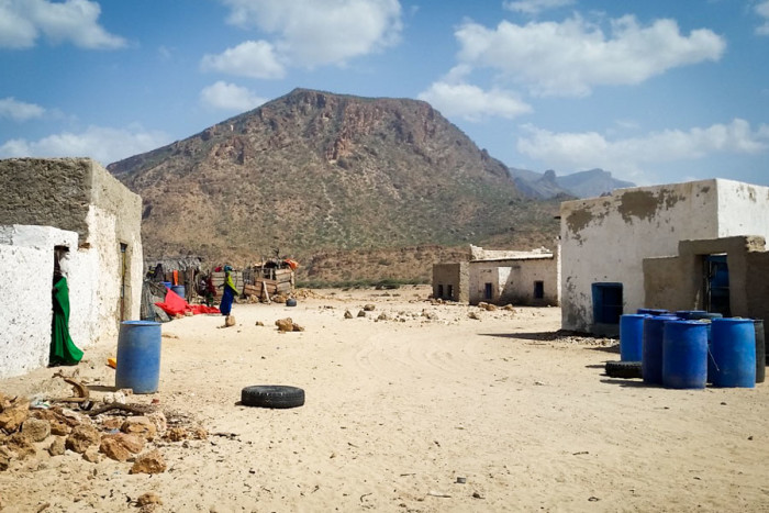 Homes in the Bari Region, in Northeastern Somalia. (Photo by Said Maxad)