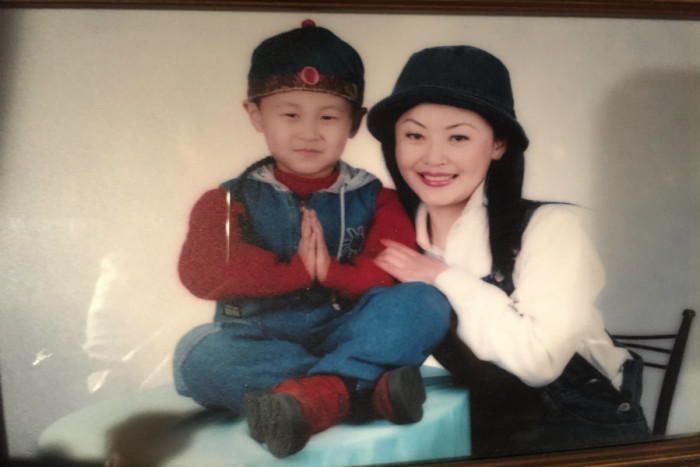 My mom and I in China before we moved to Boise, Idaho. I was born under the one-child policy. (Courtesy photo)