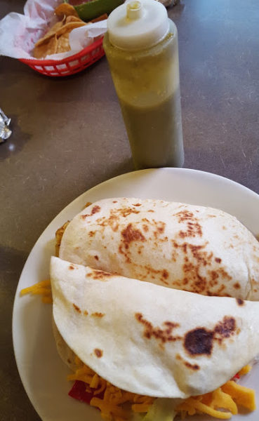 San Antonio-style breakfast tacos. (Photo by Jillian Reddish)