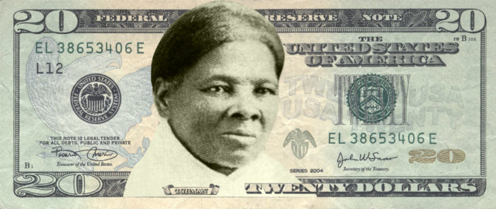 Artist rendering of Harriet Tubman on a $20 bill. (Illustration by Women on 20s.)