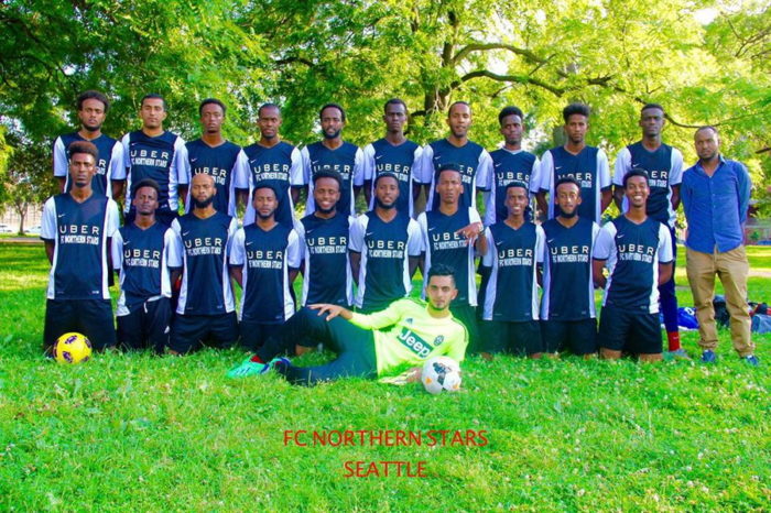 FC Northern Stars are representing Seattle in the Minnesota Cup of Nations. Picture courtesy: facebook page of “Somali Soccer of Seattle”