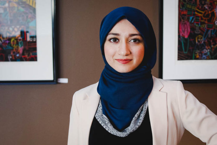 Varisha Khan, a Washington state Democratic delegate, is one of the youngest participants at the 2016 Democratic National Convention. (Photo courtesy CAIR-WA.)