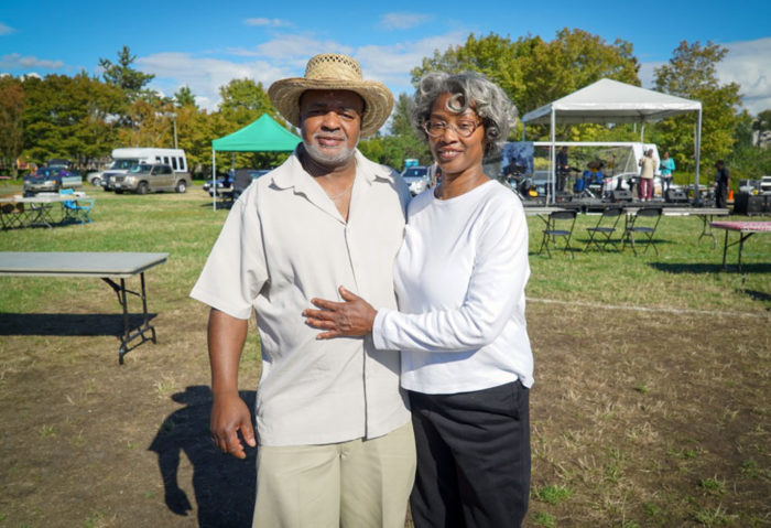 Eric Barnett and Barbara Davis joined relatives at the picnic. The Barnett Family has been in Washington since the late 19th century. Powell Barnett Park in Seattle is named after a relative who moved to Seattle in 1906.