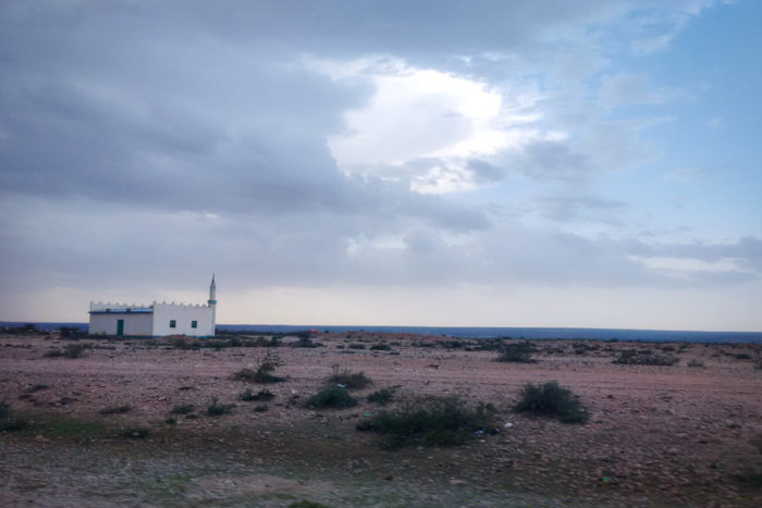 A mosque somewhere on the road from Borama to Hargeisa, Somaliland. (Photo by Hana Omar) 