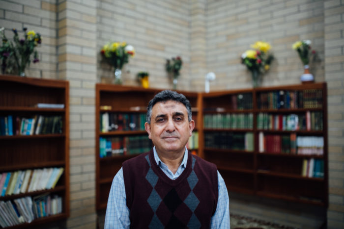 Hashim Farajalla, board member at the Idris Mosque. (Photo by Julia-Grace Sanders)