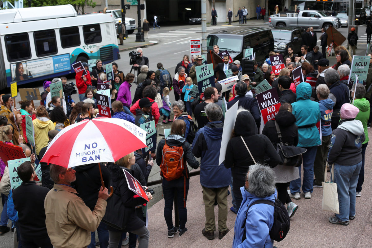 (Photo by David Ryder for Reuters) travel ban protest